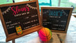 First Day of School Reusable and Customizable Chalkboard